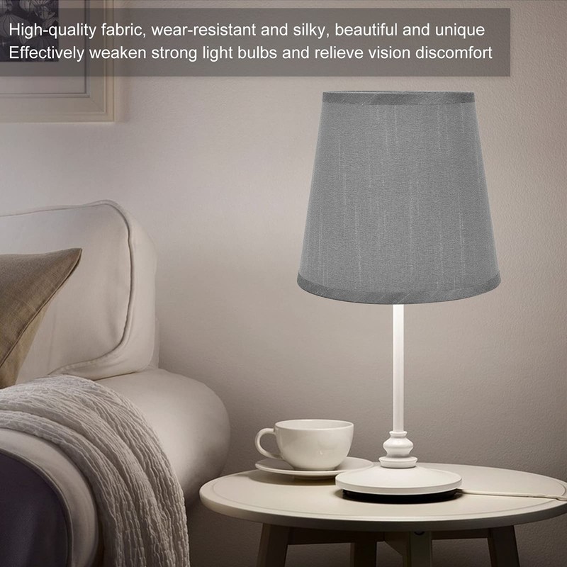 Fabric Lampshade, 2Pcs Lampshades for Ceiling Lights, Small Lamp Shade