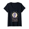 Womens Postpartum Depression PPD Warrior Maternal Mental Health V-Neck T-Shirt