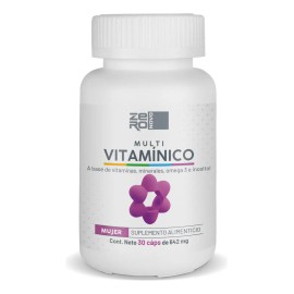 Multivitaminico Creatina, Arginina Y Citrulina 30 Cpsulas Sabor Mujer - de, y,