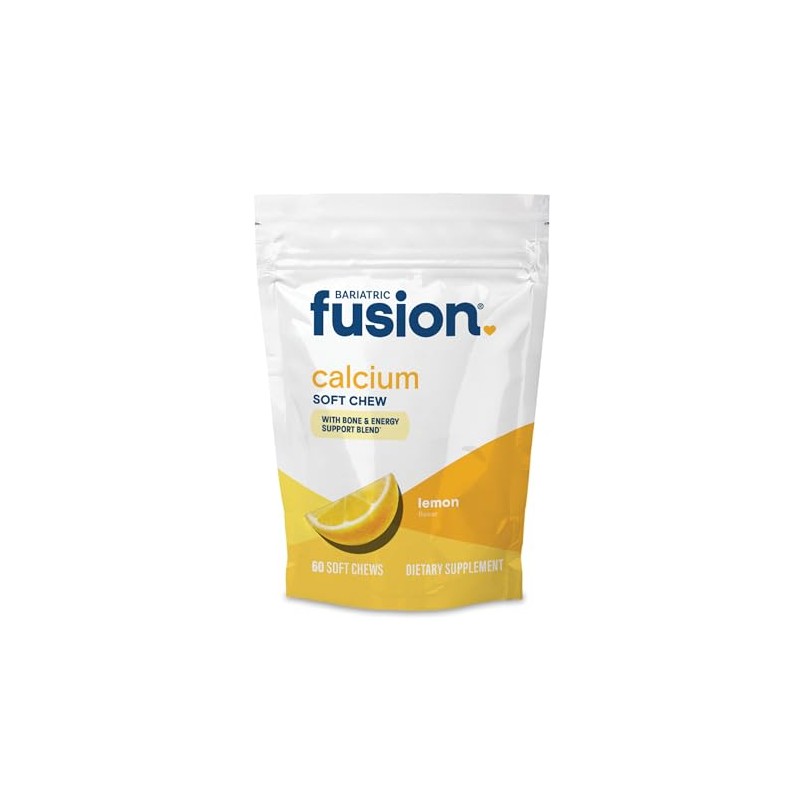 Bariatric Fusion Masticables Calcio Bariátrico Citrato Suplemento Vitamina Bariátrica Sug