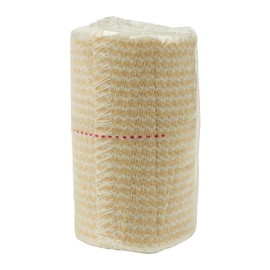 TacMed Solutions 4” Premium Control Wrap | Elastic Bandage Wrap for Wound Wrapping with Control Breaks, Securing Clip - Latex-Free, Support & First Aid for Sports, Medical, and Injury Recovery