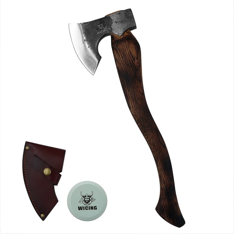 WICING Camping Axe - 21 inches Chopping Axe for Wood