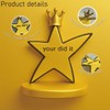 Bambluby Funny Crowned Star Trophy – You Did It Trophy
