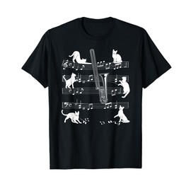 Trombonist Cats for Cat loving Trombone player T-Shirt