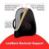 ObusForme Lowback Backrest Support – Lower Back Padded Seat Cushion