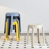18 Inch Plastic Stack Stool (Set of 6) - Round