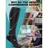 SONORAN 6 Pairs Compression Socks Women & Men 20-30 mmHg