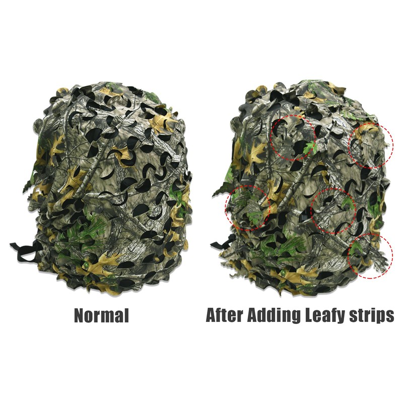 LOOGU Tactical Backpack Cover, Breathable Mesh Camo Camouflage Pack Cover