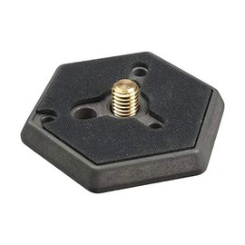Manfrotto 030-38 Replacement Hexagonal Quick Release Mounting Plate with 3/8 Thread
