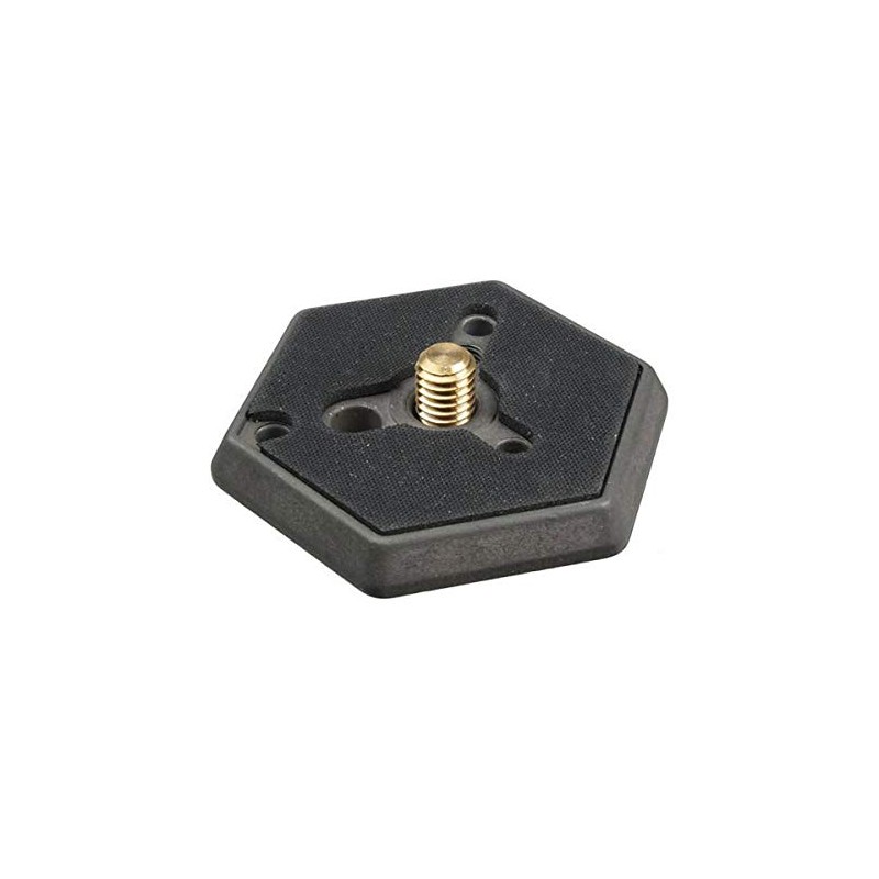 Manfrotto 030-38 Replacement Hexagonal Quick Release Mounting Plate with 3/8