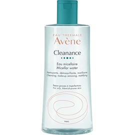 Avène Cleanance Agua Micelar Desmaquillante Piel Grasa 400ml