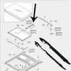 EACCESSORIES EA Sunroof Guide Left Right Rail Repair Kit (Panel/Glass