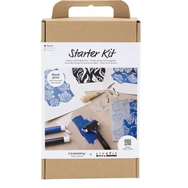 Creativ Craft Kit Starter Set Block Print, 1 Pack