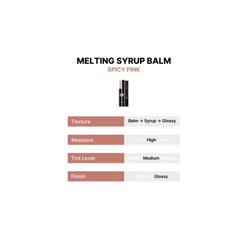 EITHER& [EITHER&]Melting Syrup Balm (2 Colors)
