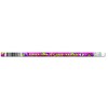 Moon Products Wood Pencils, Welcome To Our Class, No.2, Assorted (MPD2117B),Pack of 12