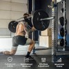 Mikolo Squat Rack Magnetic Position Markers - Power Cage Attachment,