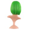 MapofBeauty 30 cm Female Short Straight Hair Bob Wig, Neon
