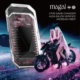 MAGAL Mega Volume Classic Black Fluffy Eyelash Extensions 0.03 C/D/D+ 14-18mm Easy Fan/Silky Individual Lash/Extra Volume Professional Eyelash Tray (Classic 1418 D+ curl)