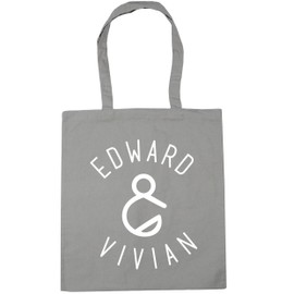 Hippowarehouse Edward & Vivian Tote Shopping Gym Beach Bag 42cm x38cm, 10 litres