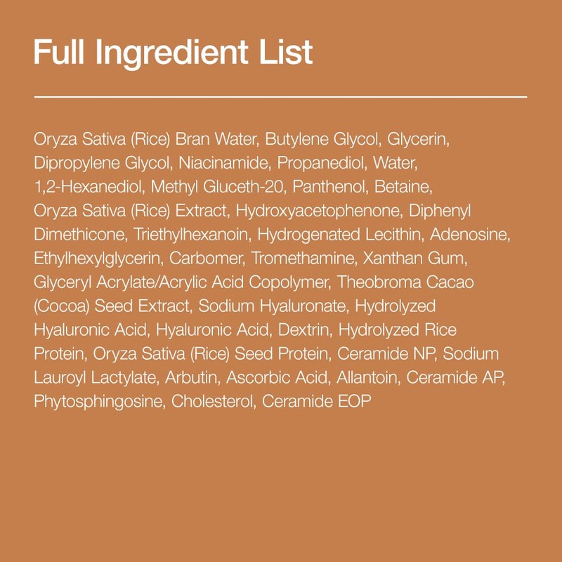 ANUA RICE CERAMIDE 7 HYDRATING BARRIER SERUM, Brightening, Hydrating Serum