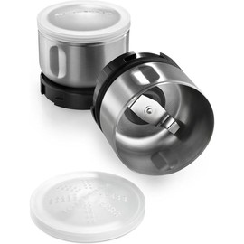 KitchenAid New KitchenAid BCGSGA Spice Grinder Accessory Kit, Stainless Steel 2 oz, Silver