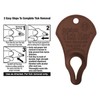 Tick Key Remover, Brown
