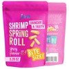 Jans Shrimp Spring Roll, Spicy Flavor, Crunchy Bite Size Snacks,