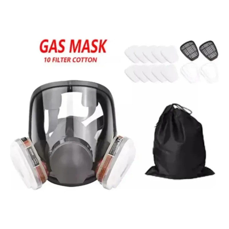 Mascarilla Protectora Contra Salpicaduras Y Polvo