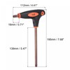 sourcing map T45 Anti Tamper Proof Torx Key T-Handle Dual