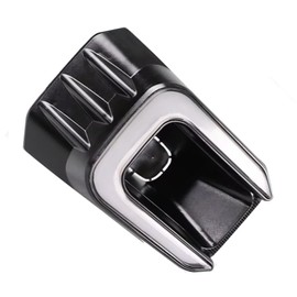 Riloer Front Bumper Daytime Running White LED Light with Harness, Compatible with Toyota 2020-2022 Hilux Revo Rocco, DRL Driving Fog Lamp with Amber Dynamic Sequential Turn Signal