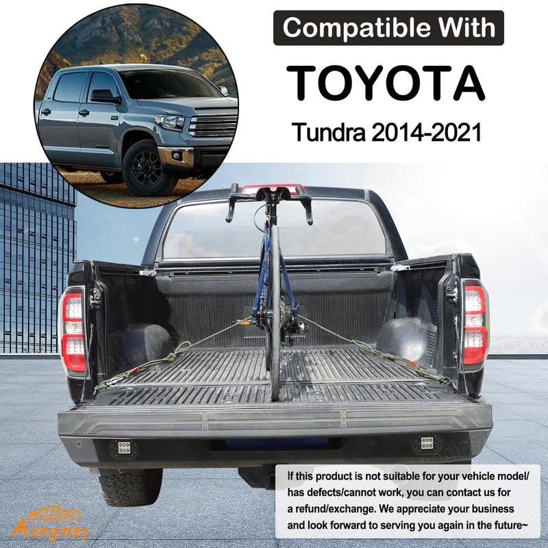Car Tailgate Tie Down Anchor Bed Cleat Compatible with Toyota