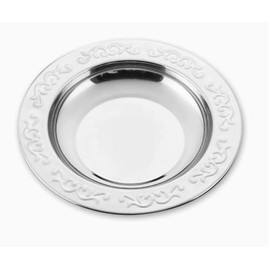 KIANGKIANG 304 Stainless Steel Dinner Plate Metal for Toddlers