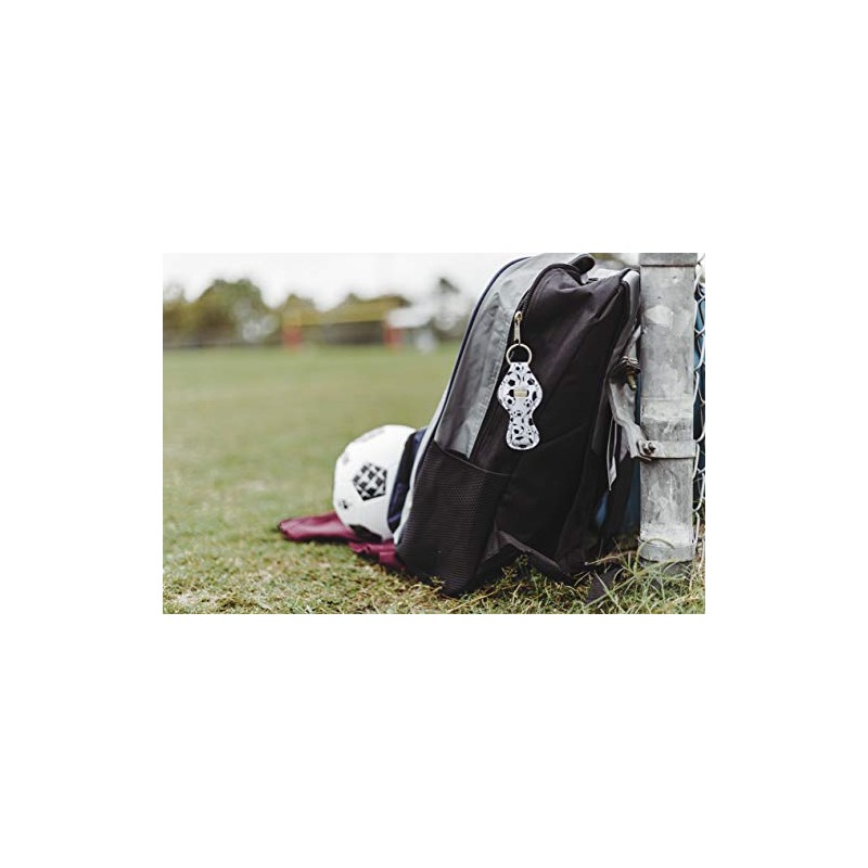 Sports Team Lip Balm Holder Keychains - Pack of 12