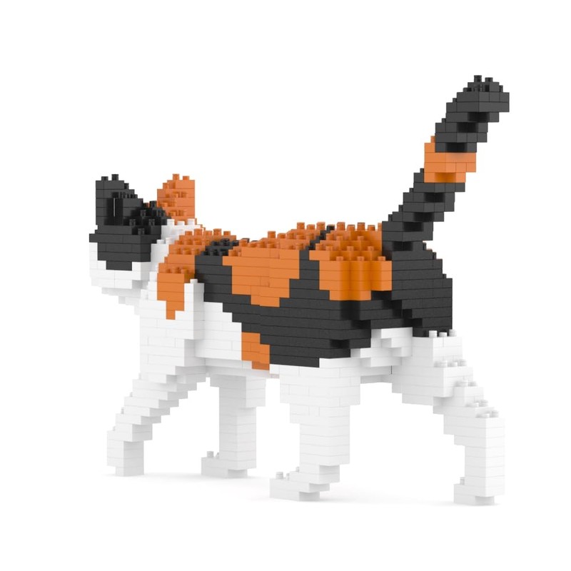 JEKCA Calico Cat Mini 01S | Plastic Building Blocks |