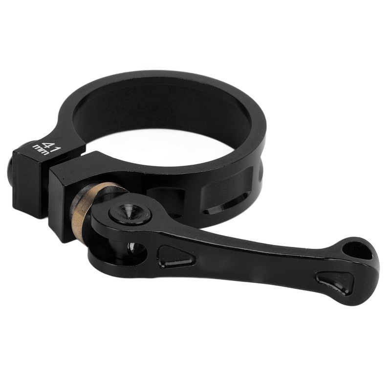 41mm Bike Seat Post Clamp CNC Aluminium Alloy Bicycle Quick
