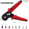 Ferrule Crimping Tool Kit, Flytuo AWG23-7 Self-Adjustable Ratchet Wire Crimping