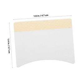 Healeved Eyelash Extension Remover Wipes 40pcs Lintfree Makeup Remover Pads Gentle Isolation for Facial Cleansing