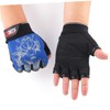 Outanaya Boy Girl's Half Finger Cycling Gloves for Boys Girls