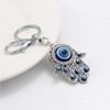 ZHSH Hamsa Hand Keychain for Car Keyring, Evil Eye Keychain,