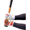ZETT BG19202 Impact Zet, Batting Gloves, Ambidextrous, Red x White