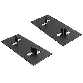 Milltown Merchants™ Metal Display Stand - Great for Displaying Ceramic Tiles, Plaques, and Warm Glass Art Creations - Portable Stand for Trade Show, Office, or Home (2, Classic Base Stand)