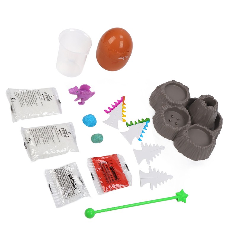 Children Chemical Science Kit Kid Science Experiments Volcanic Eruption Scene