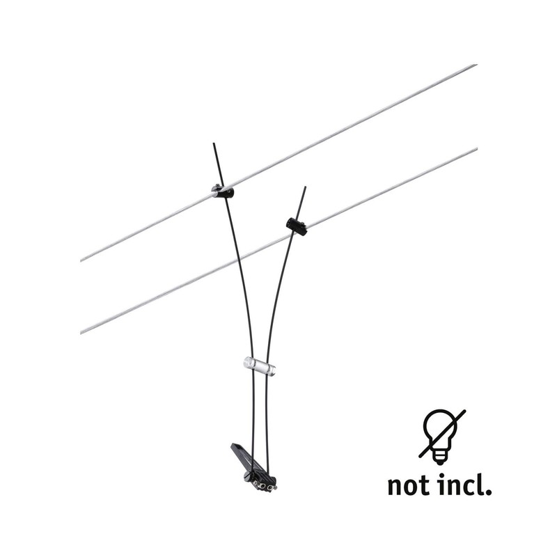 Paulmann 94489 CorDuo Cable System – Single Spot Comet DC