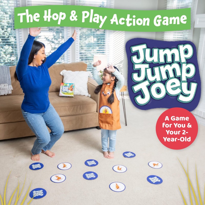 Peaceable Kingdom Jump Jump Joey First Game for Toddlers Interactive