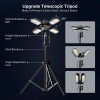 SANSI 15,000LM LED Work Light 100W Dimmable Adjustable Heads Tripod