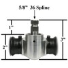 11" Thin Line Rack & Pinion Unit