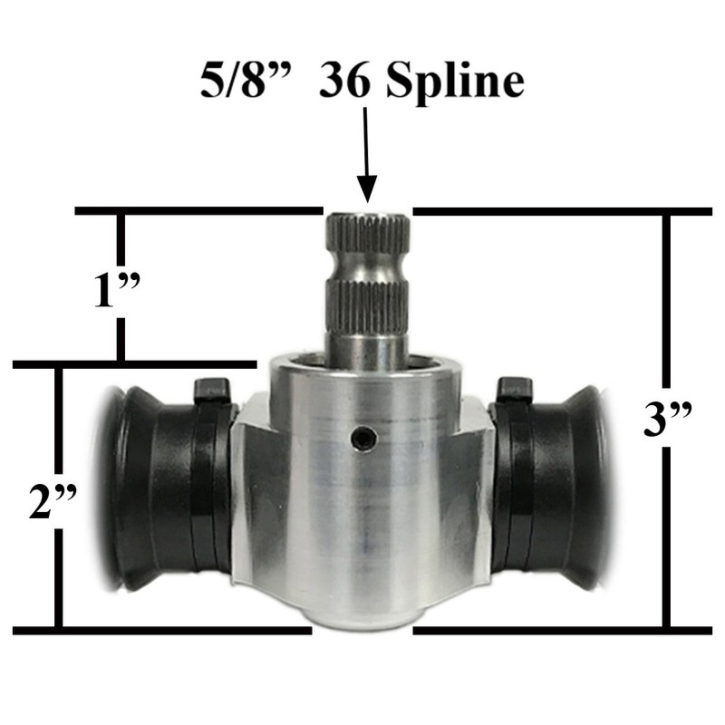 11" Thin Line Rack & Pinion Unit