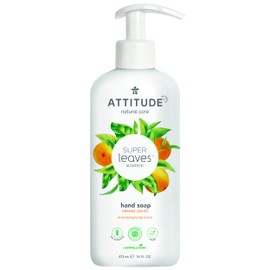 Attitude 700334 Super Orange Leaves Natural Hand Soap