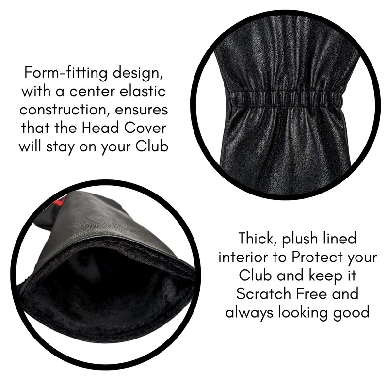 Foretra Driver Headcover | Premium Leather Golf Club Covers |