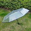 VALICLUD Folding Umbrella Automatic Transparent Umbrella Automatic Open Folding Umbrella